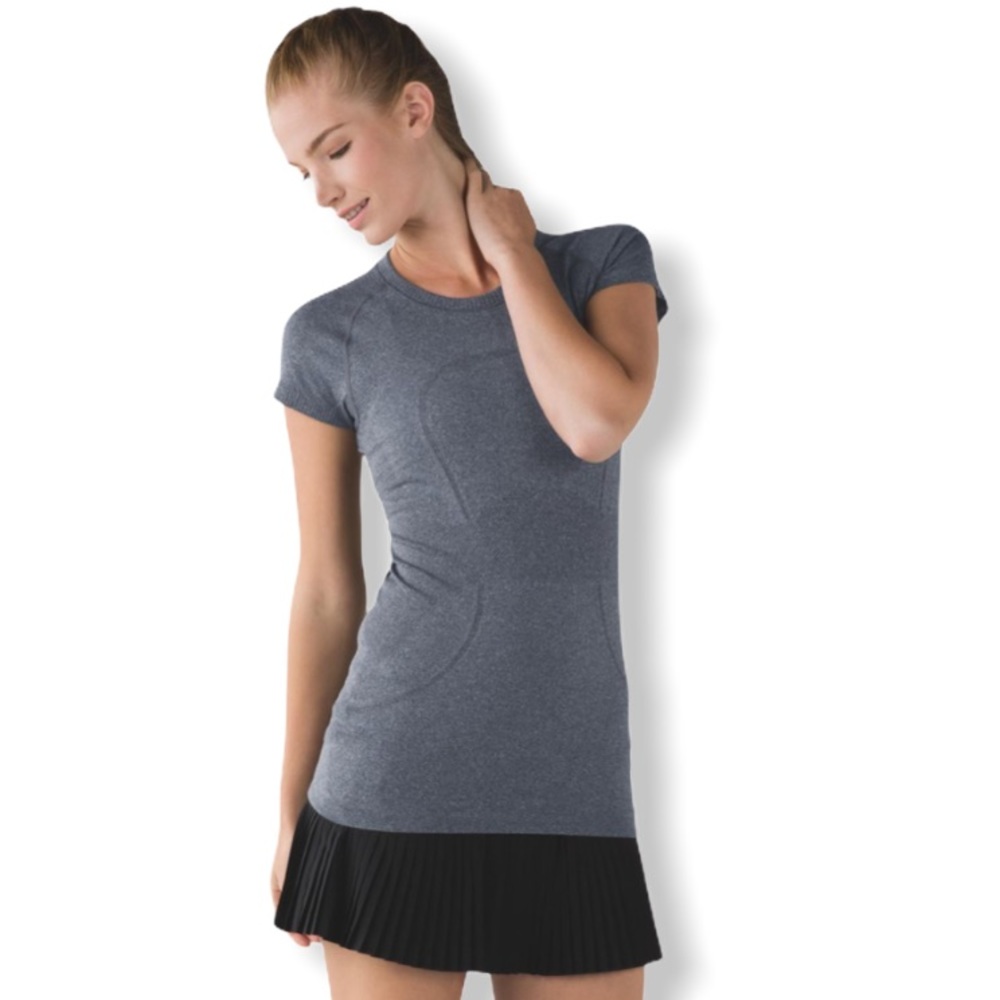 Lululemon Grey swiftly tech short sleeve